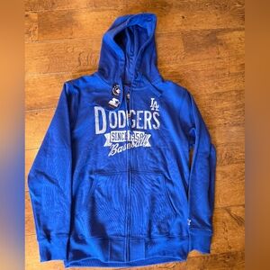 STARTER Blue (Black Label) MLB Dodgers Hoodie